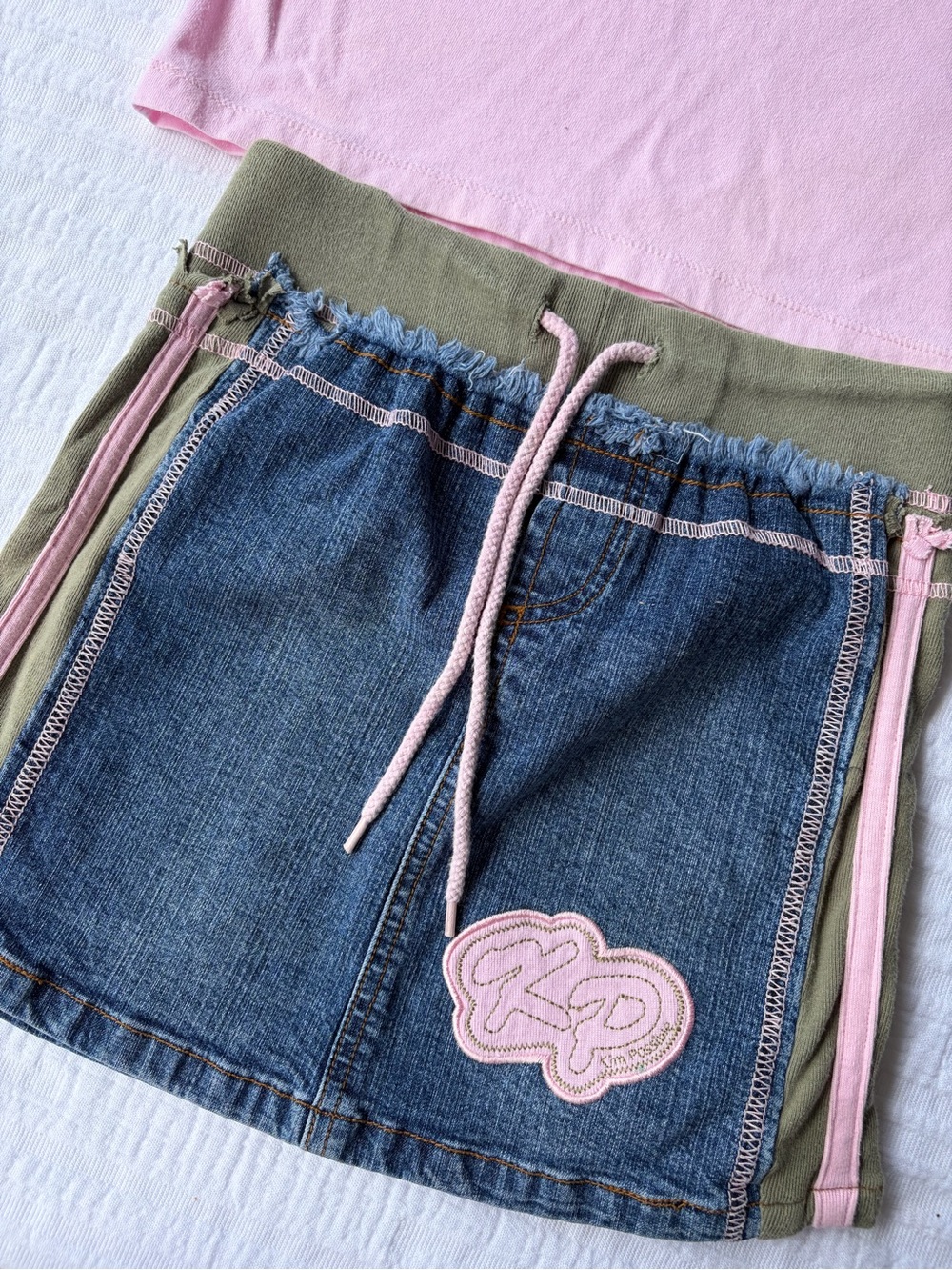 Vintage Early 00’s Kim Possible Denim Skirt